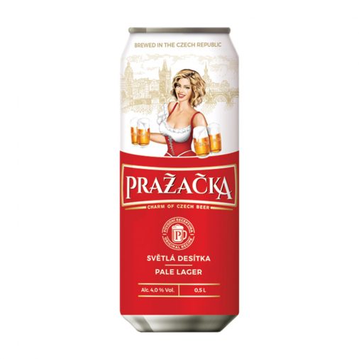Pražačka Lager svijetlo limenka