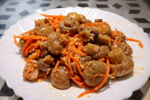 Грибы по-корейски