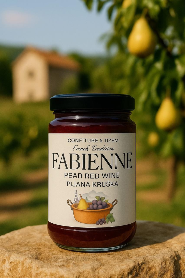 Fabienne Груша с Вином