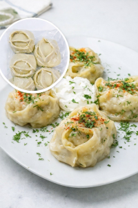 Манты с говядиной