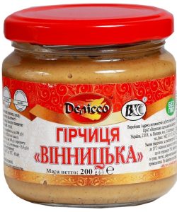 Горчица Виницкая 200г