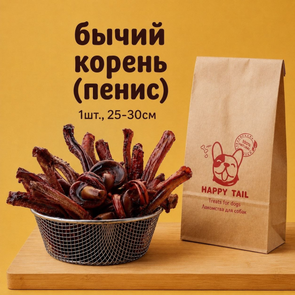 Бычий корень сушёный